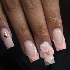 Colored Acrylic Nails, Long Acrylic Nails Coffin, Acrylic Nails Coffin Pink, Unique Acrylic Nails, Bling Acrylic Nails