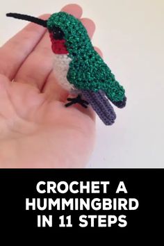 How to Crochet a Hummingbird Free Crochet Hummingbird Patterns, Birds Crochet Pattern Free, Free Hummingbird Crochet Pattern, Crochet Hummingbird Pattern, Crocheted Birds Free Pattern, Quick Useful Crochet Projects, Hummingbird Crochet Pattern Free, Crochet Hummingbird Pattern Free, Free Bird Crochet Pattern