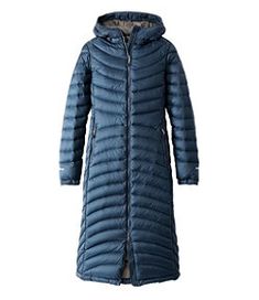 #LLBean: Women's Ultralight 850 Down Coat, Long Down Parka Women, Long Down Coat, Ll Bean Women, Winter Attire, Womens Parka, Gunmetal Grey, Winter Jackets Women, Warm Jacket, Womens Fleece