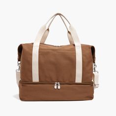 The Catalina Deluxe - Eco Friendly Canvas - Golden Brown – Lo & Sons Lo And Sons, Navy Camo, Suitcase Handle, Large Suitcase, Recycle Plastic Bottles, Sustainable Materials, Golden Brown, Weekender Bag, Duffel Bag