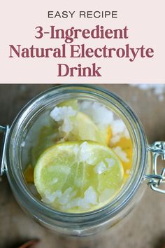 natural electrolyte drink recipe Natural Electrolyte Drink, Kefir Drink