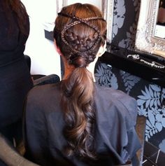 Unique Braided Hairstyles, Fancy Hairstyles, Jairzinho, Braided Ponytail, Hairstyles Haircuts