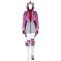 Includes: cotton jacket, skirt, waist seal component, strap, rear bag, knee pads, dolls, gloves, sweaters, stockings, shoes (optional)
Material: polyester, silk, PU leather, sponge and so on
Size: female XS-3XL, custom size
Shoes size: US 6-10.5 Fitted Harajuku Cosplay Costume For Winter, Fitted Punk Style Costumes For Winter, Fitted Harajuku Costume For Winter, Harajuku Winter Cosplay Costumes, Fitted Punk Winter Costumes, Harajuku Style Winter Cosplay Costume, Fitted Punk Style Winter Costumes, Fitted Harajuku Style Winter Costume, Harajuku Style Fitted Winter Costume