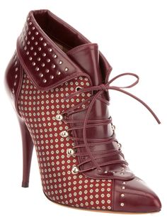 Tabitha Simmons Automne-Hiver 2012 Hot Boots, Lace Up Ankle Boots, Fall Shoes, 가을 패션, Crazy Shoes