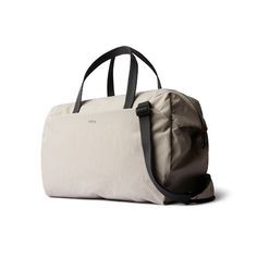 The 30 liter Lite Duffel is a traditional travel bag with a twist: rugged enough for adventure, but light enough to let you move like the wind. Constructed from recycled Dura Lite nylon, this duffel weighs just 600g, is durable and dirt resistant, and can be rolled and packed for travel. The spacious main compartment features wide-mouth, full double-ended zipper access, plenty of internal pockets, and a reinforced rim for extra stability. Carry it via the adjustable and detachable padded shoulde Aesthetic Duffel Bag, Casual Duffle Bag With Leather Handles For Outdoor, Practical Travel Bag With Adjustable Strap For Overnight Trips, Versatile Duffle Bag With Luggage Sleeve For Outdoor, Functional Beige Bag For Overnight Trips, Functional Outdoor Bags With Leather Handles, Functional Bags With Leather Handles For Outdoor Use, Functional Weekender Bag With Leather Handles For Overnight Trips, Practical Everyday Duffle Bag With Leather Handles