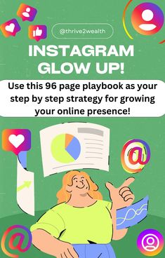 Instagram Glow Up!  Tips and Strategies