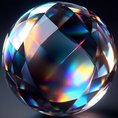 an image of a crystal ball on a black background