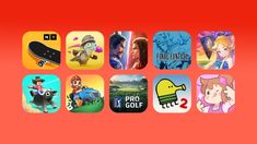 the top 10 games for iphone and ipad are shown in this screenshoter image