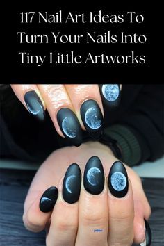 Dark Nail Polish, Acrylic Overlay, Nail Art Pictures, Simple Nail Art Designs, Dark Nails, Cute Little Things, Pretty Wallpapers Backgrounds