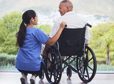 Photo healthcare disability and man in w... | Premium Photo #Freepik #photo #nursing-home #caregiver #nurse-care #nurse-patient Hospital Wheelchair, Nurse Pics, At Hospital, Square Photo, Dslr Background, Nursing Homes, Health Care Services, Dslr Background Images