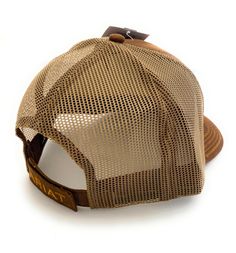 Features: Oilskin Material Mesh Back Ariat One Size Adjustable Strap Closure Washed exclusive oilskin material with a soft washed mesh back and an embroidered crown and embroidered strap closure. Adjustable Brown Mesh Hat, Brown Mesh Hat, Embroidered Crown, Mens Cap, Horse Tack, Western Wear, Trucker Hat, Adjustable Straps, Crown