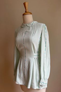 Vintage 1970s Cacharel Peasant Blouse https://www.etsy.com/roguegirlvintage/listing/1484649103 Fitted Blouse For Spring Gatherings, Vintage Long Sleeve Blouse For Gatherings, Vintage Style Tops For Spring Gatherings, Vintage Tops For Spring Gatherings, Vintage Cotton Tops For Garden Party, Fitted Floral Print Peasant Blouse, Fitted Blouse For Garden Party, Vintage Summer Blouse For Gatherings, Vintage Style Summer Blouse For Gatherings