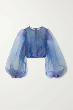 Organza Tops, Blouse Purple, Jennifer Fisher, Fashion And Design, Bandeau Top, Fashion Tops