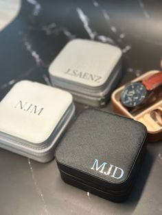 Personalized Groomsmen Watch Box Custom Jewelry Storage Case - Etsy Groomsmen Watches, Personalized Watch, Personalized Watches, Christmas Gifts For Men, Jewelry Storage, Watch Box, Custom Boxes, Watch Case, Gifts For Men