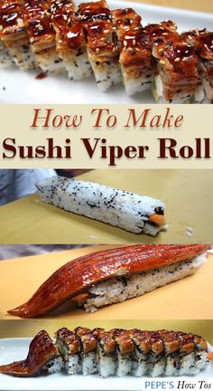 how to make sushi wiper roll