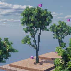 Part of my London planetree treepack. Large Tree Minecraft, Minecraft Custom Trees, Tree Minecraft, Minecraft Tree, Minecraft Idea, Build Inspiration, Large Tree, Minecraft Architecture