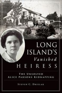 the cover of long island's vanishing heirs, with an image of a woman in