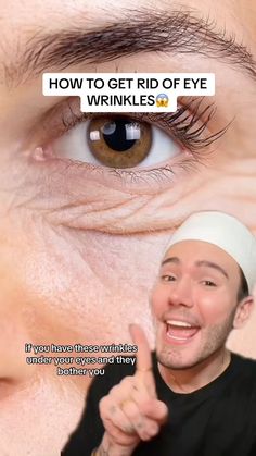 Matt Randon 🧩 | HOW TO GET RID OF EYE WRINKLES!😱 (follow for more!💗) @muradskincare @muradskincareuk #wrinkle #wrinkles #antiaging #antiagingskincare… | Instagram Matt Randon, Makeup Wrinkles, Regular Skin Care Routine, Murad Skincare, Get Rid Of Wrinkles, Eye Wrinkles, Skin Wrinkles, Eliminate Wrinkles, Top Makeup