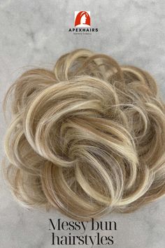 Shop 60's messy bun hairstyles Messy Bun Clip, Shades Of Gray Hair, Messy Bun Getting Stuff Done, Fake Messy Bun Hair Piece, Hair Messy Bun, Secure Messy Bun, Hair Messy