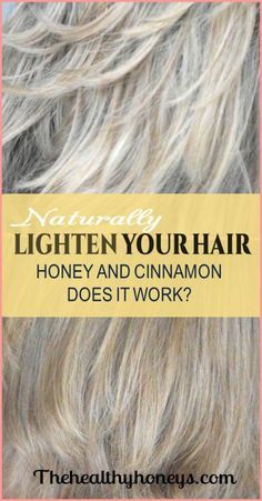 Naturally lighten hair with honey and cinnamon: Does it really work? - The Healthy Honeys Lighten Hair With Honey, Naturally Lighten Hair, Lighten Hair Naturally, Lighten Hair, Healthy Honey, Home Beauty Tips, How To Lighten Hair, Soften Hair, Health Tips For Women