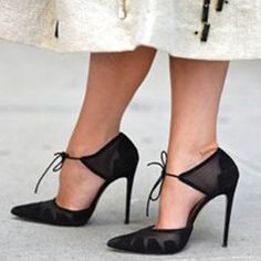 Mode Shoes, Black High Heels