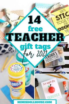 Back to School: Best Teacher Gifts with FREE Printables. Want to give your child's teacher a gift they actually want this year? Make teacher gift giving easy with adorable free printables and easy gift ideas. Check out this list for the best teacher gift for teacher from student. #backtoschool #teacher #teachergift #school #classroom #pto #ptso #mom Easy Back To School Gifts For Teachers, Back To School For Teachers Gift, Quick And Easy Teacher Gifts, Back To School Gifts For Staff, Beginning Of School Year Teacher Gifts, Back To School Teacher Gifts From Admin, Teacher Gifts Beginning Of Year, Teacher Back To School Gifts, Free Teacher Appreciation Gifts