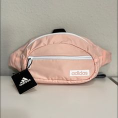 Pockets Are Big And Good For Storing Multiple Small Items When You’re On The Go. Color: Glow Pink/ White With Black And White Adjustable Strap. Adidas Sports Bag In Pink, Trendy Pink Belt Bag With Pockets, Adidas Pink Bags For Everyday Use, Trendy Pink Belt Bag For Everyday, Casual Pink Belt Bag For Everyday Use, Casual Pink Belt Bag For School, Adidas Sling Bag, Adidas Belt Bag, Crossbody Fanny Pack