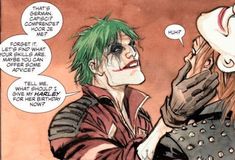 the joker and harley are talking to each other