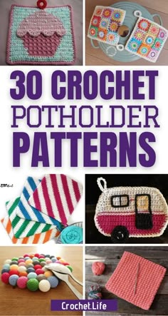 30 crochet potholder patterns