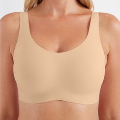 The Pull-On Bra That’s So Comfortable, You’ll Forget You Have It On. Customize Your Fit With Adjustable Straps And Feel The Comfort Of Beyondsmooth Fabric. It’s Support From All Angles And Smooth Under All Your Shirts. Perfection. Size Xl Fits 38a, 38b, 38c Front Zip Sports Bra, White Sports Bra, Full Coverage Bra, Seamless Bra, Nursing Bra, Black Bra, Bra Straps, Blush Makeup, Fit N Flare Dress