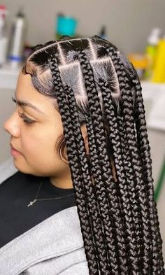 Discover Latest African Braids Perfect for Great Looks Braids Inspiration, Cornrows Hairstyles, Aesthetic Hairstyles, Makeup Hacks Beauty Secrets, Diy Roses, Braids With Beads