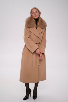 Description: A timeless wardrobe staple, this wool/cashmere coat exudes luxe sophistication offering an unmatched combination of warmth, softness and lightness. Product Details: Outer Fabric: 64% Cashmere, 33% Wool, 3% Elastane Genuine Polar Fox fur (dyed) Detachable fur (refer to images displaying the garment without fur) Please note: product color may slightly vary due to photographic lighting sources or your monitor settings. Each garment with natural fur will have slightly different color to Timeless Wardrobe, Fur Parka, Timeless Wardrobe Staples, Cashmere Coat, Cashmere Wool, Photographic Lighting, Fox Fur, Wool Coat, Florence