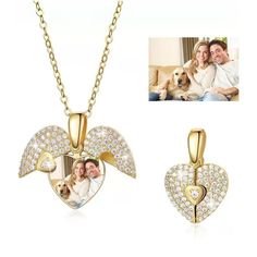 Preserve your cherished moments with our elegant heart locket necklace. This locket necklace with photo insert not only stands out as a stylish accessory but also as a deeply sentimental keepsake. Whether you're gifting or keeping it personal, our photo necklace is a blend of beauty and heartfelt emotion. 💬 Please send us your image via direct messages. 📣 Additional information about the product 👉 Material: Stainless steel 👉 Finish: Silver, Gold, Rose Gold 🎁 Comes with a gift box Memorial Heart Locket Necklace For Mother's Day, Personalized Double Heart Locket Necklace For Memorial, Mother's Day Keepsake Pendant Locket Necklace, Pendant Locket Necklace For Mother's Day Keepsake, Memorial Locket Jewelry For Mother's Day, White Locket Necklace For Anniversary, Mother's Day Memorial Locket Jewelry, Elegant Heart Locket Necklace For Personalized Gift, Personalized Double Heart Locket Necklace Gift