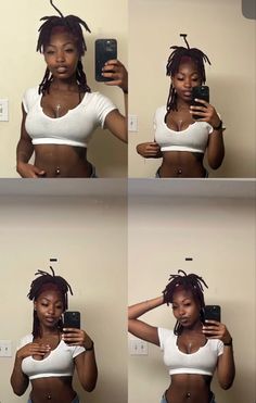 Girl Braided Hairstyles, Short Locs Hairstyles, Quotes For Instagram, Girls Braids, Edgy Hair, Cornrow Hairstyles, Locs Hairstyles, Attractive People, Aesthetic Hair