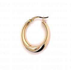 14K Yellow Gold Graduated Oval Hoop Earrings, 24mm By 19mm, Small Gold Hoops, Real 14K Gold Hoops, Polished Gold Hoops, Women 14K Gold Hoopsn Metal: 14K YELLOW GOLD 14K WHITE GOLD Weight: 2.3 Gram Measurements: 19mm by 24mm SHIPPED FROM NEW YORK CITY FREE SHIPPING on all orders 30 Day Return Hassle Free Weight and measurements are approximate and may not be always exactly as stated. At GoldMania we are first of all committed to environmental responsibility. We guarantee that the silver, platinum Gold Oval Huggie Earrings, Hallmarked Oval 14k Gold Huggie Earrings, Oval 14k Gold Hallmarked Huggie Earrings, 14k Gold Oval Huggie Earrings With Polished Finish, Oval 14k Gold Huggie Earrings With Polished Finish, 14k Gold Oval Huggie Earrings Hallmarked, Formal Yellow Gold Oval Huggie Earrings, Classic Gold Oval Huggie Earrings, Oval Hoop Earrings With Shiny Finish For Anniversary