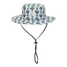 It’s back and even better for 2023! Building upon the boonie from last season, this hat provides ultimate sun protection, while packing a ton of features, including new additions like the detachable tightening strap, a more structured brim, and water repellent finish. The boonie hat has become iconic in disc golf, melding function and style. One Size Fits All - Cinch pull for adjustable sizing Perforated side panels for maximum airflow Detachable tightening string UPF 50+ Water repellent 3D Embr White Wide Brim Sun Hat For Outdoor Activities, Upf 50+ Adjustable Flat Brim Bucket Hat, White Sun Hat With Curved Brim For Outdoor Activities, Adjustable White Sun Hat For Outdoor Activities, Adjustable White Sun Hat For Outdoor, Adjustable Fit White Bucket Hat For Vacation, White Adjustable Fit Bucket Hat For Vacation, Adjustable White Bucket Hat For Vacation, White Flat Brim Sun Hat For Outdoor