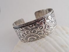 Hammered Sterling Silver Cuff 1 Cuff by RadiantJewelStudio on Etsy Silver Stamped Cuff Bracelet, Adjustable Sterling Silver Cuff Bracelet, Nickel Free Silver Cuff Bracelet, Etched Silver Cuff Bangle, Bohemian Etched Cuff Bracelet As Gift, Bohemian Etched Cuff Bracelet Gift, Sterling Silver Stamped Cuff Bangle, Adjustable Sterling Silver Stamped Cuff Bracelet, Adjustable Etched Cuff Jewelry