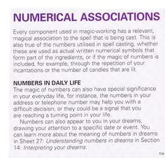 the instructions for numbers in daily life