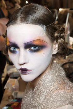 Patmcgrathreal Makeup, Extreme Make-up, Makeup Runway, Circus Makeup, Makeup Creative, Sasha Pivovarova, High Fashion Makeup, Runway Beauty