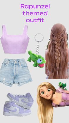 rapunzel themed outfit for the disney princess