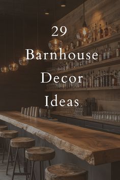 Get inspired to bring the countryside indoors with these 29 barnhouse decor ideas! With shiplap walls, iron fixtures, warm wood, and cozy throws, these designs capture the essence of relaxed, country-chic style. Ideal for a home that feels both rustic and refined. 🍂✨ #CountryCharm #BarnhouseDecor Dark Stained Shiplap Wall, Rustic Wall Covering Ideas, Rustic Farmhouse Artwork, Rustic Luxury Home Decor, Rustic Industrial Wall Decor, Country House Style Interior, The Shabby Home, Log Cabin Backsplash, Craftsman Farmhouse Interior Design