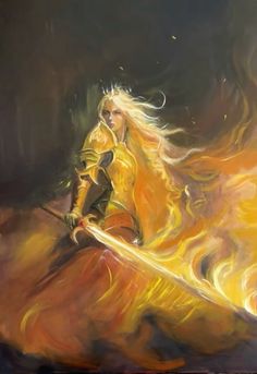 Ailen Galathynius, Throne Of Glass Painting, Aelin Galathynius Fanart Tattoo, Aelin Galathynius Fanart, Throne Of Glass Kingsflame Flower, Aelin Galathynius Fire Crown, Throne Of Glass Fan Art, Aelin Galathynius You Do Not Yield, Aelin Quotes