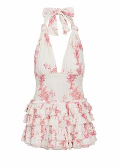 LoveShackFancy Quintelle Dress in Passion Pink Love Shack Fancy Clothes, Dress Inspo Casual, Loveshackfancy Aesthetic, Love Shack Fancy Dress, Loveshackfancy Dress, Loveshack Fancy, Pastel Dresses, Bday Wishlist, Clothes Wishlist