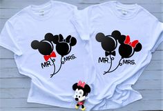 Disney Mr. and Mrs. Shirt_Disney Couples Shirt_Disney Shirt Honeymoon_Disney couple vacation Shirt_Just married_44 Honeymoon Disney, Disney Honeymoon Shirts, Couple Vacation, Disney Honeymoon, Married Shirt, Groom Shirts, Unique Bridesmaid