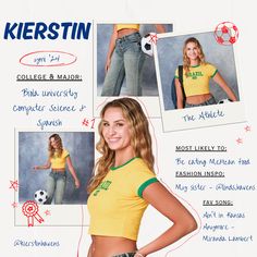 Meet Kierstin - The Athlete ⚽
#ymi #fashion #backtocollege Food Styling