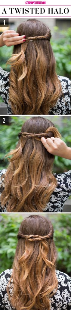 15 Super-Easy Hairstyles for Lazy Girls Who Can't Even Lazy Girl Hairstyles, Super Easy Hairstyles, Lazy Hairstyles, Step By Step Hairstyles, Fishtail Braid, Awesome Hair, Heatless Hairstyles, Lazy Girl