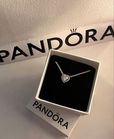 Pandora Timeless Women's Sterling Silver Elevated Heart Cubic Zirconia Pendant Necklace, 45cm Profumo Victoria Secret, Pandora Heart, Pandora Necklace, Zirconia Necklace, Cubic Zirconia Necklace