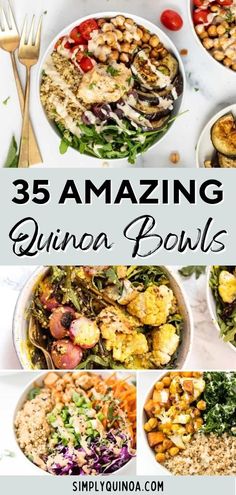 25 amazing quinoa bowls that are perfect for lunch or dinner on the go