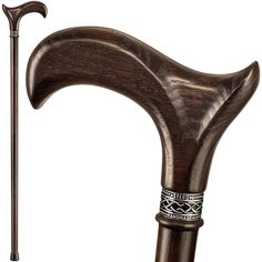 Men or Women Custom Luxury Designer Wooden Cane With Derby Palm Grip Cane Handles, Functional Accessories