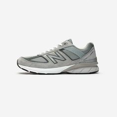 Mens New Balance M990 M990gl5 Grey Shoes | eBay Nb 990 V5, Nb 990, Grey Theme, Mens New Balance, Nike Force, Dunks Nike, Chunky Shoes, Classic Series, Grey Shoes